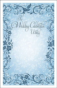 Wedding Program Cover Template 11A - Graphic 10